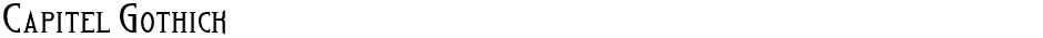 Capitel Gothick Demo