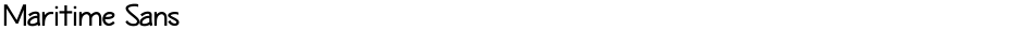Maritime SansDemo