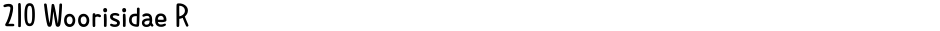 210 Woorisidae RDemo