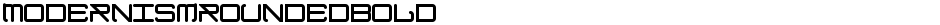 ModernismRoundedBoldDemo