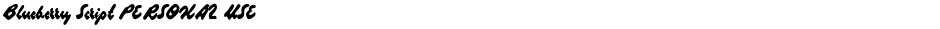 Blueberry Script PERSONAL USEDemo
