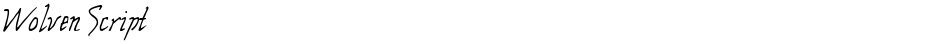 Wolven ScriptDemo