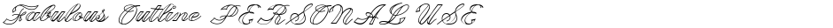 Fabulous Outline PERSONAL USEDemo