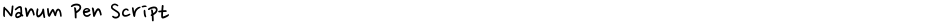 Nanum Pen ScriptDemo