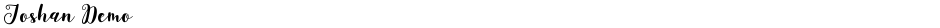 Joshan DemoDemo