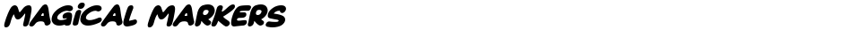 Magical MarkersDemo