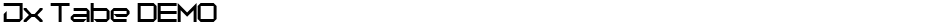 Jx Tabe DEMODemo