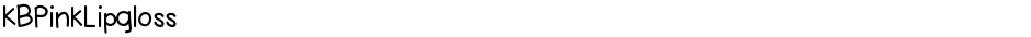 KBPinkLipglossDemo