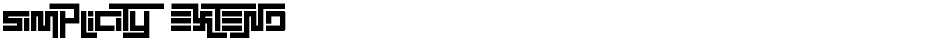 Simplicity ExtendDemo