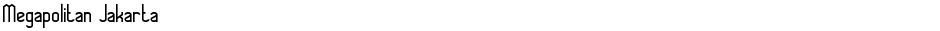 Megapolitan JakartaDemo