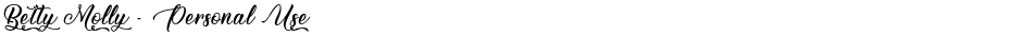 Betty Molly - Personal UseDemo