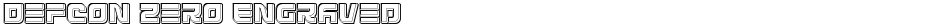 Defcon Zero EngravedDemo