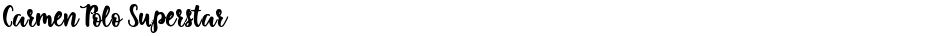 Carmen Polo SuperstarDemo