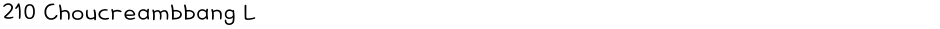 210 Choucreambbang LDemo