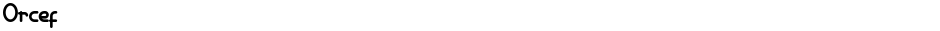 OrcefDemo