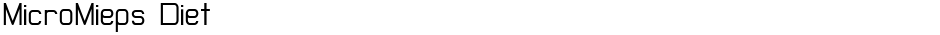 MicroMieps DietDemo