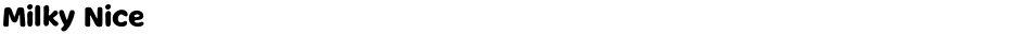 Milky NiceDemo