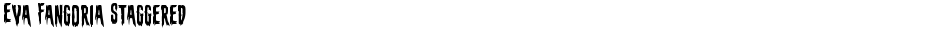 Eva Fangoria StaggeredDemo