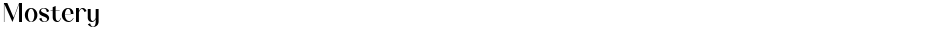 MosteryDemo