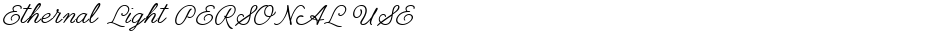 Ethernal Light PERSONAL USEDemo