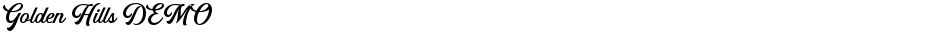 Golden Hills DEMODemo