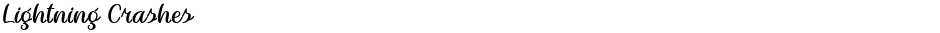 Lightning CrashesDemo