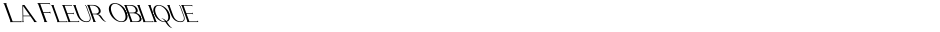 La Fleur ObliqueDemo