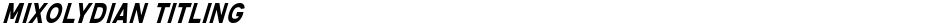 Mixolydian TitlingDemo
