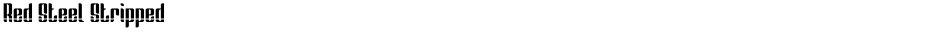 Red Steel StrippedDemo