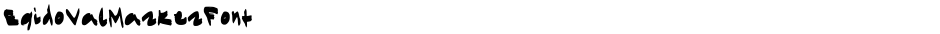 EgidoValMarkerFontDemo