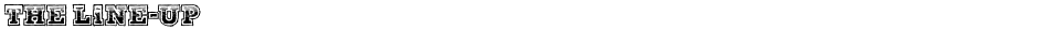 The Line-UpDemo