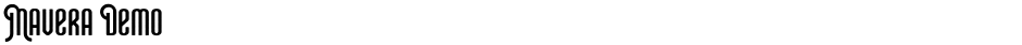 Mavera DemoDemo