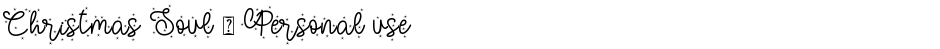 Christmas Soul - Personal useDemo