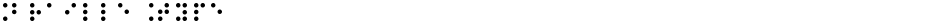 Braille TypeDemo