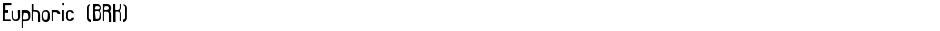 Euphoric (BRK)Demo