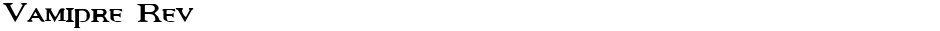 Vamipre RevDemo