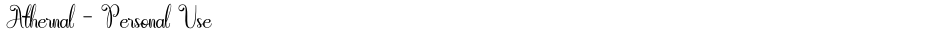 Athernal - Personal UseDemo