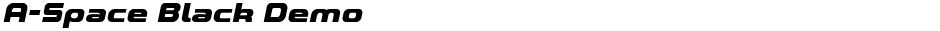 A-Space Black DemoDemo