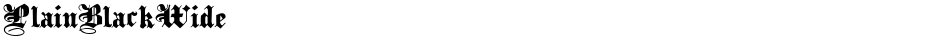 PlainBlackWideDemo