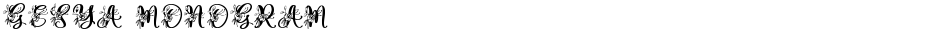 Gesya MonogramDemo