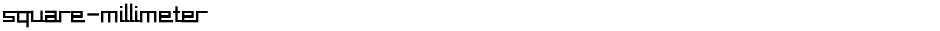 square-millimeterDemo