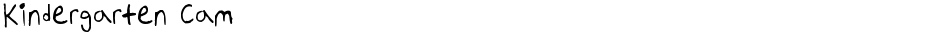 Kindergarten CamDemo