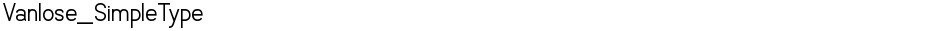 Vanlose_SimpleTypeDemo