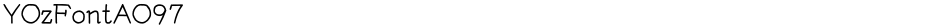 YOzFontAO97Demo