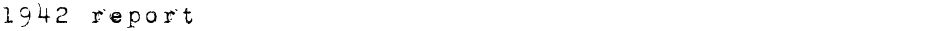 1942 reportDemo
