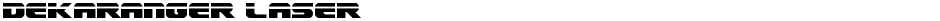 Dekaranger LaserDemo