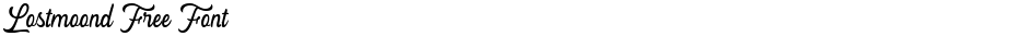 Lostmoond Free FontDemo