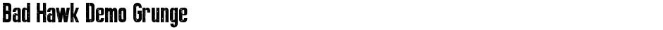 Bad Hawk Demo GrungeDemo