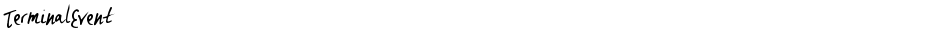 TerminalEventDemo