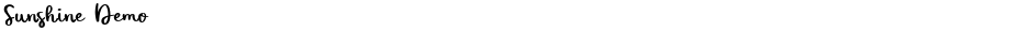 Sunshine DemoDemo